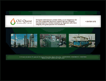 Tablet Screenshot of oil-quest.com